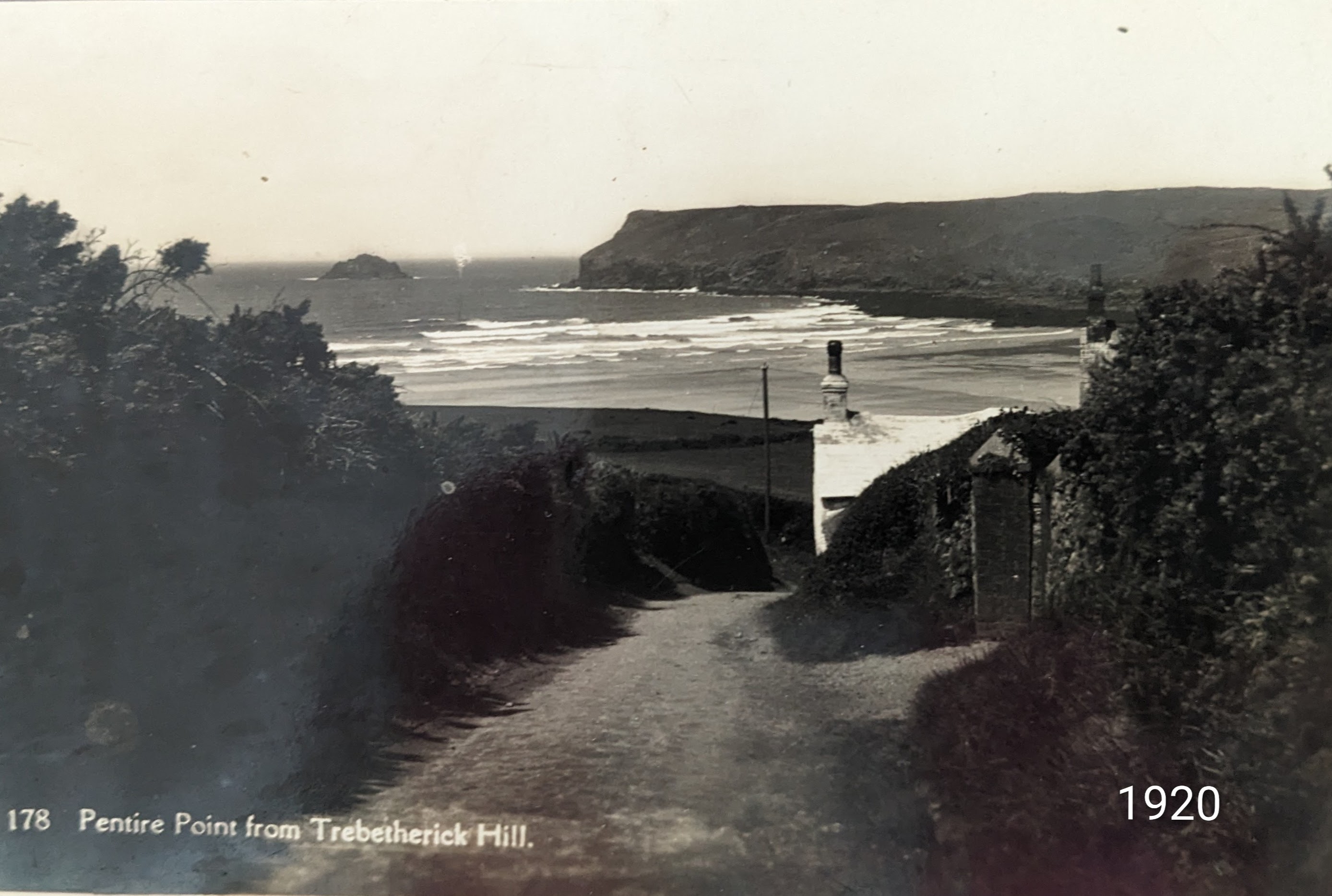 Trebetherick Hill leading to Polzeath